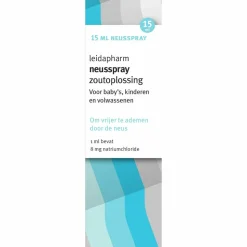 Leidapharm Neusspray Zoutoplossing 15 ml