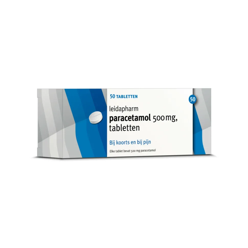 Leidapharm Paracetamol 500 mg 50 tabletten