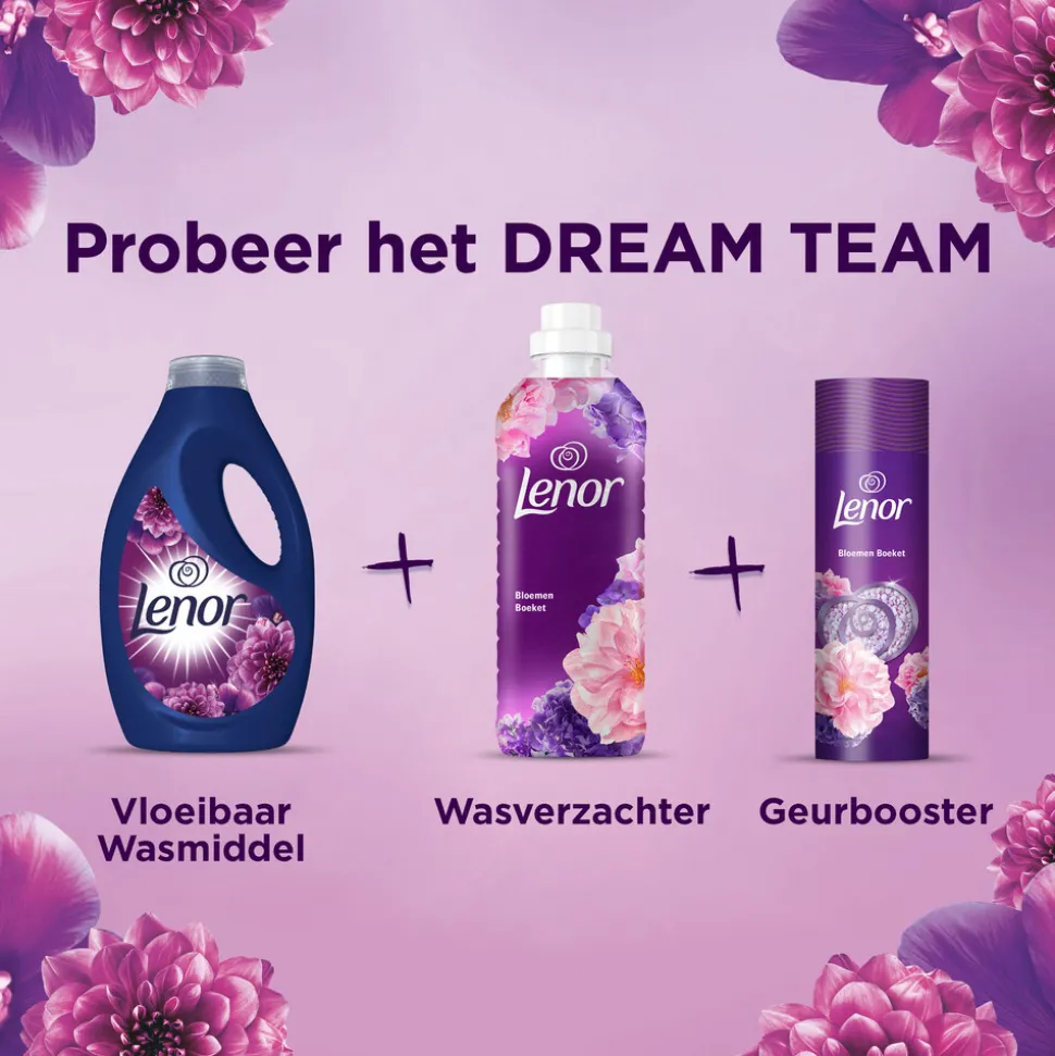 Lenor Vloeibaar Wasmiddel Amethist 20 Wasbeurten 900 ml
