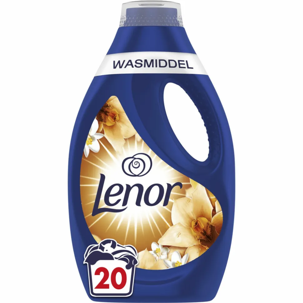 Lenor Vloeibaar Wasmiddel Gouden Orchidee 20 Wasbeurten 900 ml