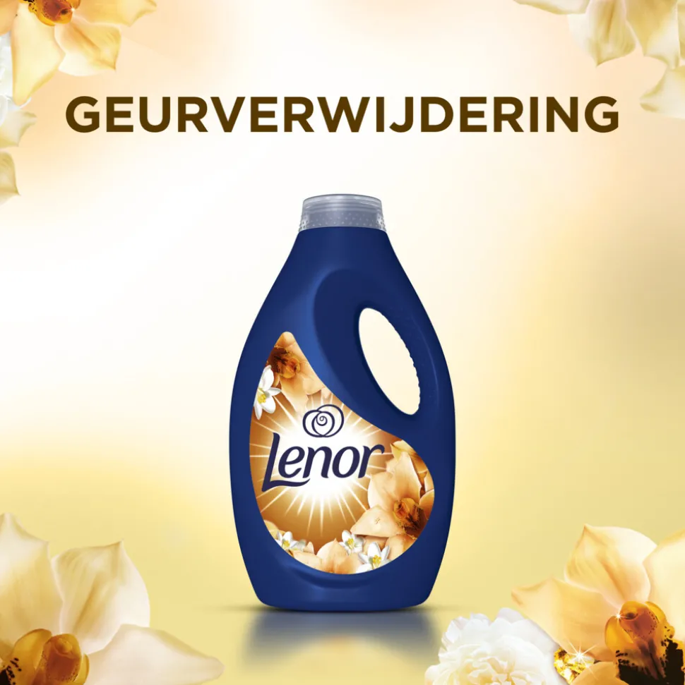 Lenor Vloeibaar Wasmiddel Gouden Orchidee 20 Wasbeurten 900 ml