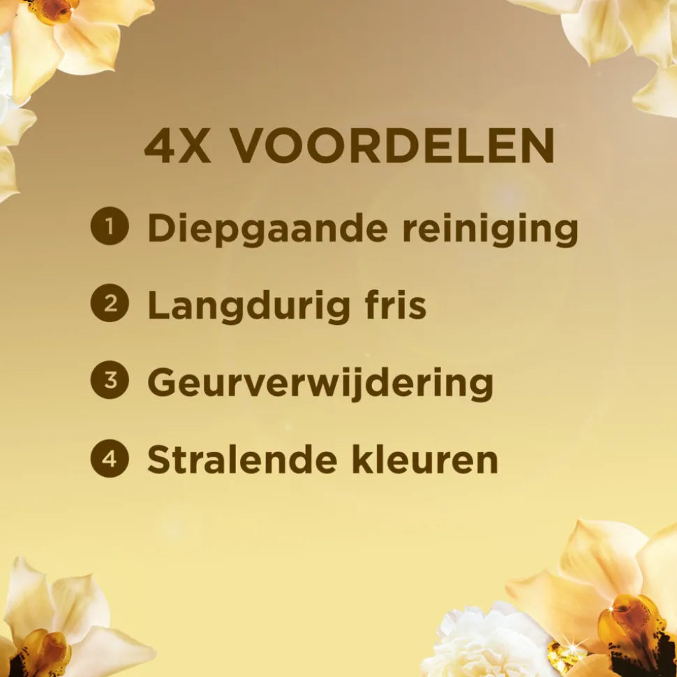 Lenor Vloeibaar Wasmiddel Gouden Orchidee 20 Wasbeurten 900 ml