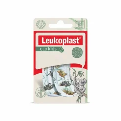 Leukoplast Eco Pleisters Kids 8 x (19x72mm) en 4 x (38x72mm) 12 stuks