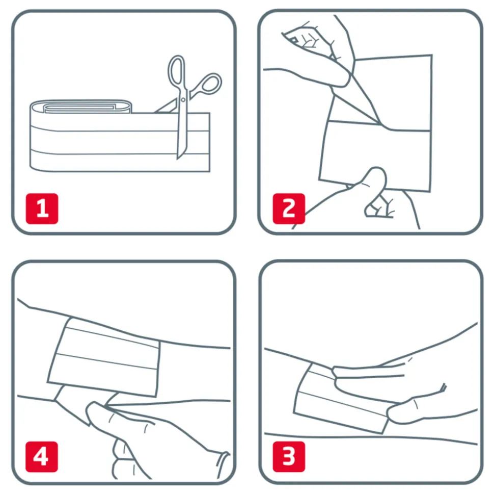 Leukoplast Pleister Elastiek 1 meter