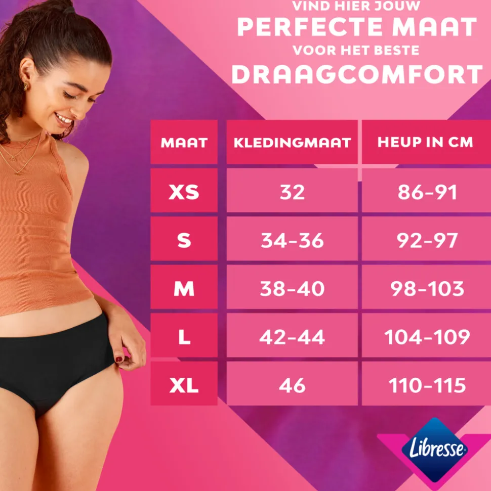 Libresse Menstruatie Ondergoed Wasbaar S