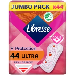 Libresse Ultra Regular Maandverband Jumbo Pack 44 stuks