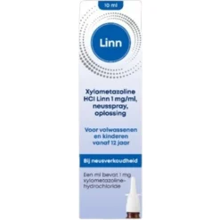 Linn Xylometazoline HCL 1,0 mg/ml Neusspray 10 ml