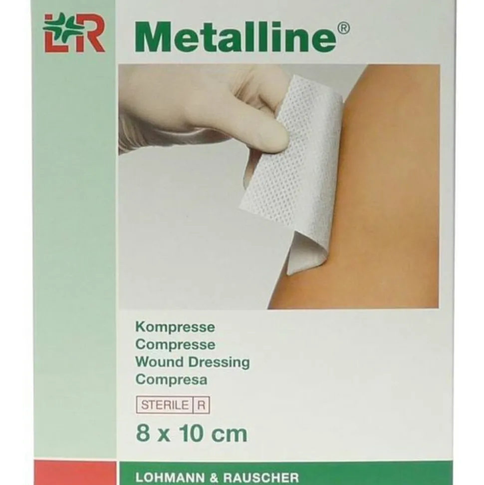 Lohmann & Rauscher Metalline Compres 8 x 10 cm 10 stuks