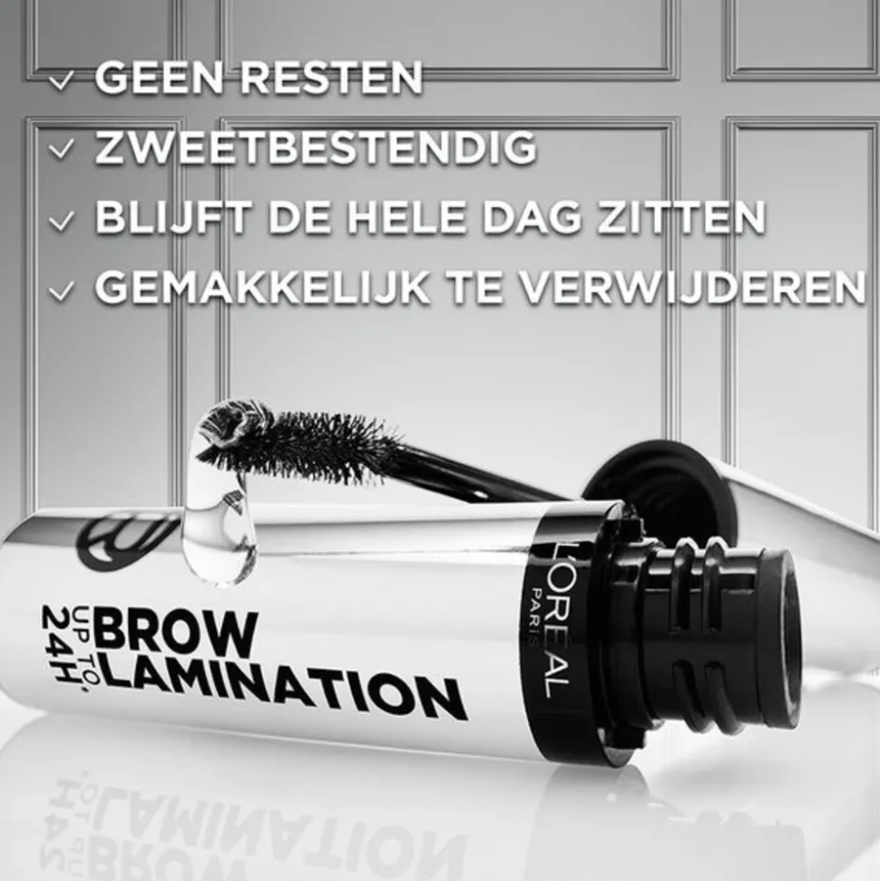 L'Oréal Brow Lamination Wenkbrauwgel Transparant 6 ml