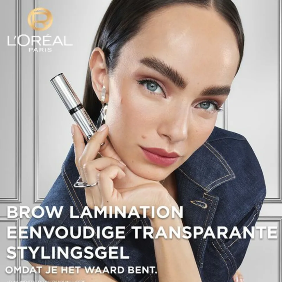 L'Oréal Brow Lamination Wenkbrauwgel Transparant 6 ml