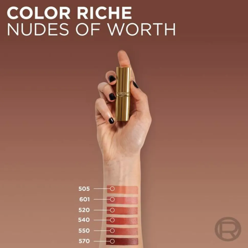 L'Oréal Color Riche Satin Nude Lippenstift 570 Worth It Intense 4,54 gr