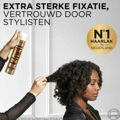 L'Oréal Elnett Satin Haarspray Extra Sterke Fixatie 400 ml