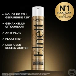 L'Oréal Elnett Satin Haarspray Extra Sterke Fixatie 400 ml