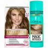 L'Oréal Excellence Creme 6.3 Donker Goudblond + Magic Retouch Uitgroeispray Donkerblond 75 ml Pakket