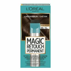 L'Oréal Magic Retouch Permanent 4 Middenbruin 95 gr