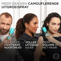 L'Oréal Magic Retouch Uitgroeispray Goud Middenbruin 75 ml