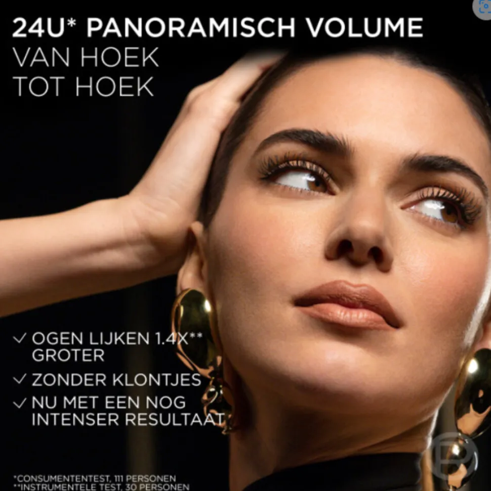 L'Oréal Mascara Panorama All Night Black - zwart 10 ml