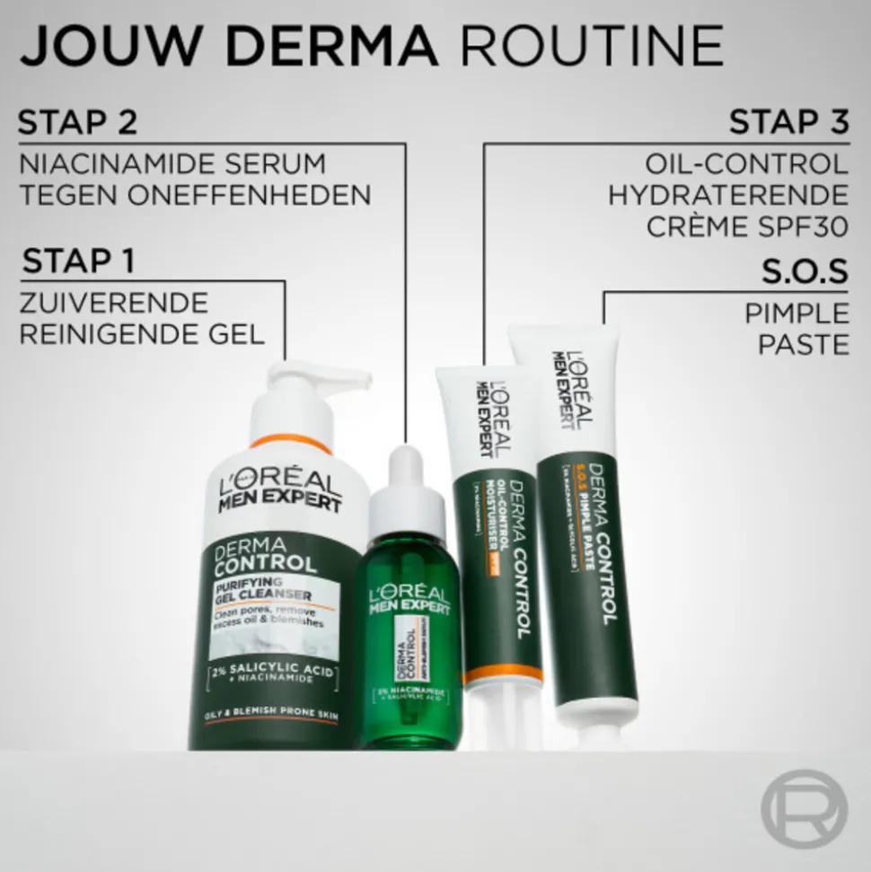 L'Oréal Men Expert Derma Control S.O.S. Puistjes crème 45 ml