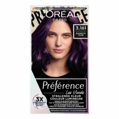 L'Oréal Preference Vivids Permanente Haarkleuring 3.161 Magnetic Plum