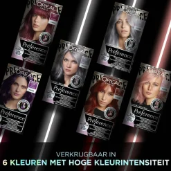 L'Oréal Preference Vivids Permanente Haarkleuring 3.161 Magnetic Plum