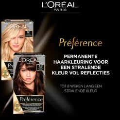 L'Oréal Préférence Permanente Haarkleuring 6.0 Donkerblond