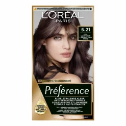 L'Oréal Préférence Permanente Haarkleuring 5.21 Koel Lichtbruin