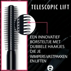 L'Oréal Telescopic Lift Mascara Zwart 9,9 ml