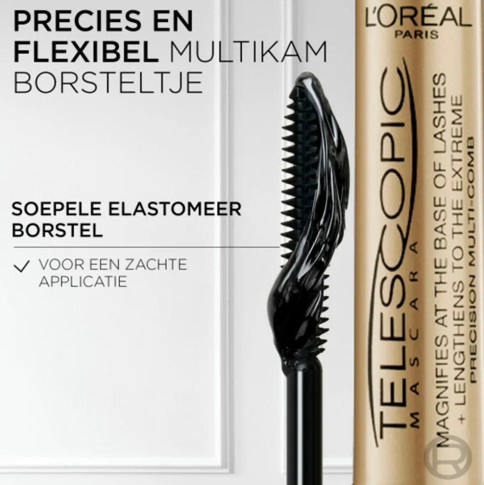 L'Oréal Telescopic Mascara Lengte Black