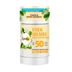 Lovea Sun Zonnebrand stick Face & Sensitive Areas High Protection SPF 50 40 gr