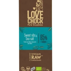 Lovechock Sweet Nibs & Sea Salt Bio 70 gr