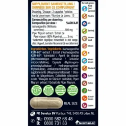 Lucovitaal Ashwagandha KSM-66 Super 30 capsules