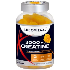 Lucovitaal Creatine 3000mg Gummies 60 stuks