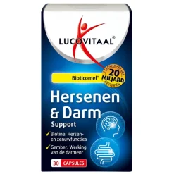 Lucovitaal Hersenen & Darm Support Bioticomel 30 capsules