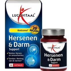 Lucovitaal Hersenen & Darm Support Bioticomel 30 capsules