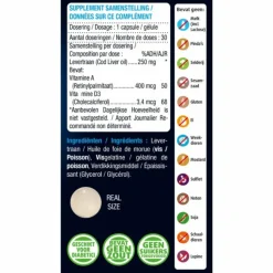 Lucovitaal IJslandse Levertraan 60 capsules