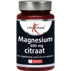 Lucovitaal Magnesium Citraat 400mg 30 tabletten