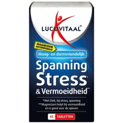 Lucovitaal Magnesium Spanning, Stress en Vermoeidheid 45 tabletten