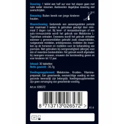 Lucovitaal Melatonine 5-HTP L-Tryptofaan 30 tabletten