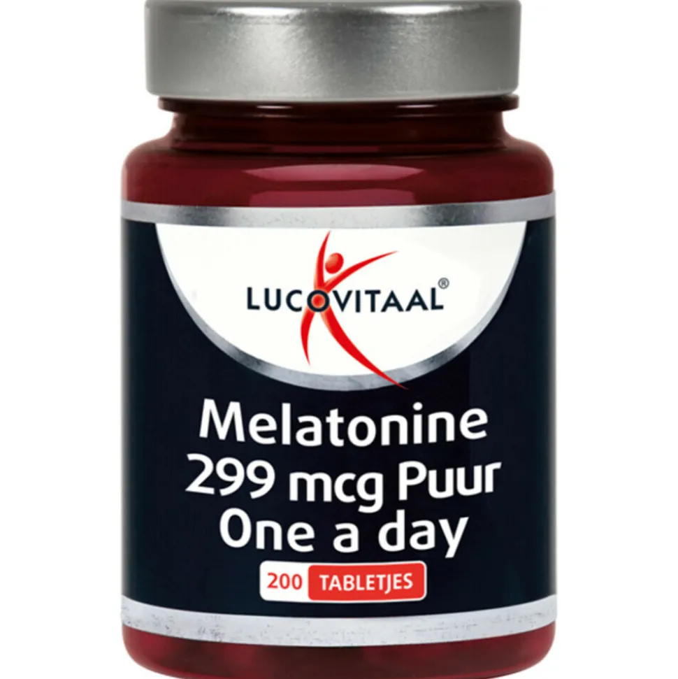 Lucovitaal Melatonine Puur 0,299mcg 200 tabletten