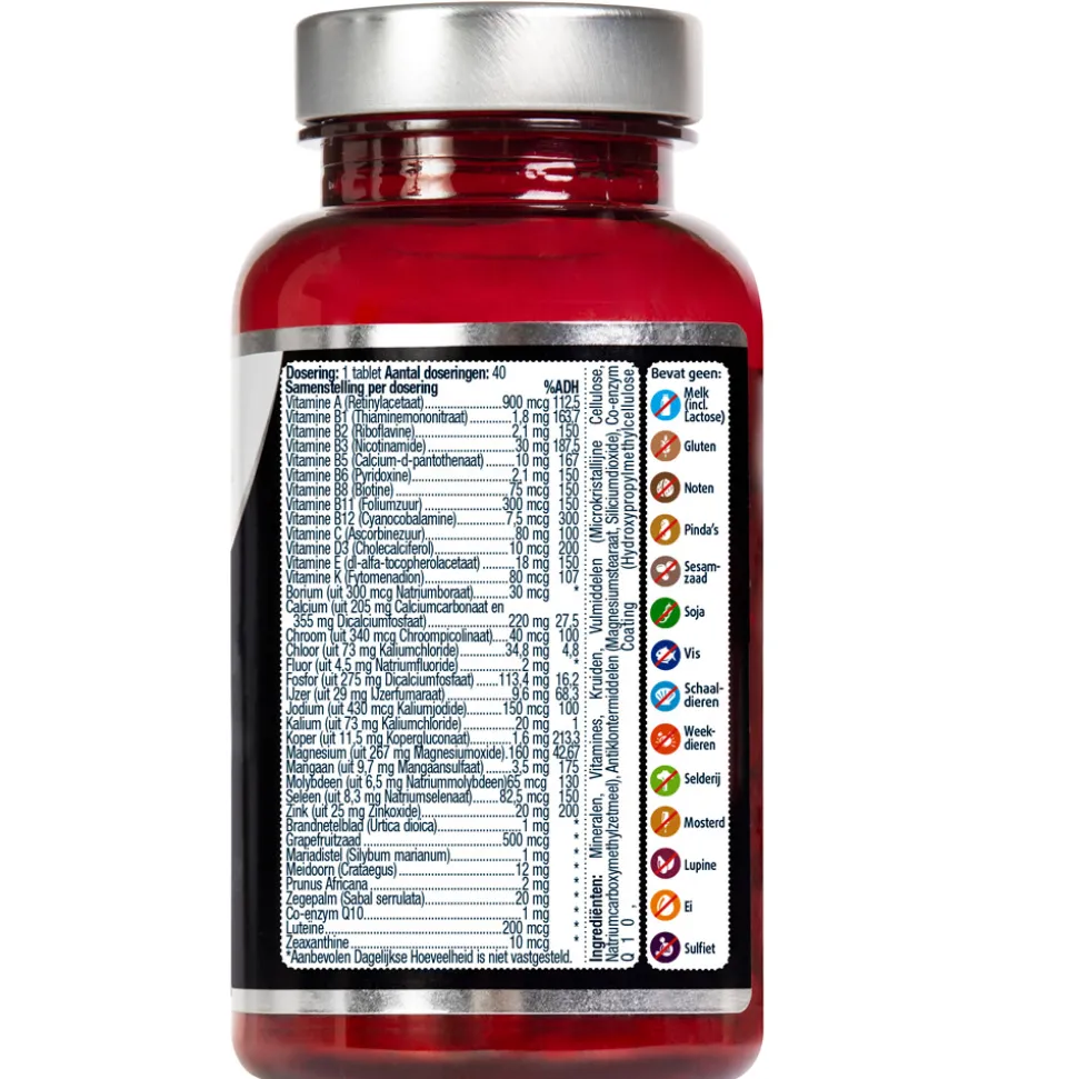 Lucovitaal Multi + Compleet Man 40 tabletten