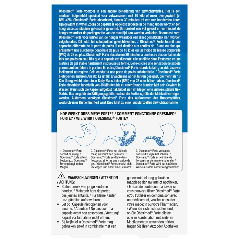 Lucovitaal Obesimed Forte 42 capsules