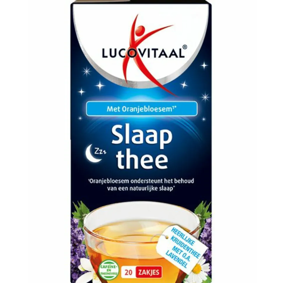 Lucovitaal Slaap Thee Vegan 20 stuks