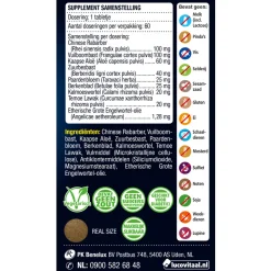 Lucovitaal Stoelgang Sennavrij 60 tabletten