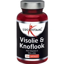 Lucovitaal Visolie & Knoflook 120 capsules