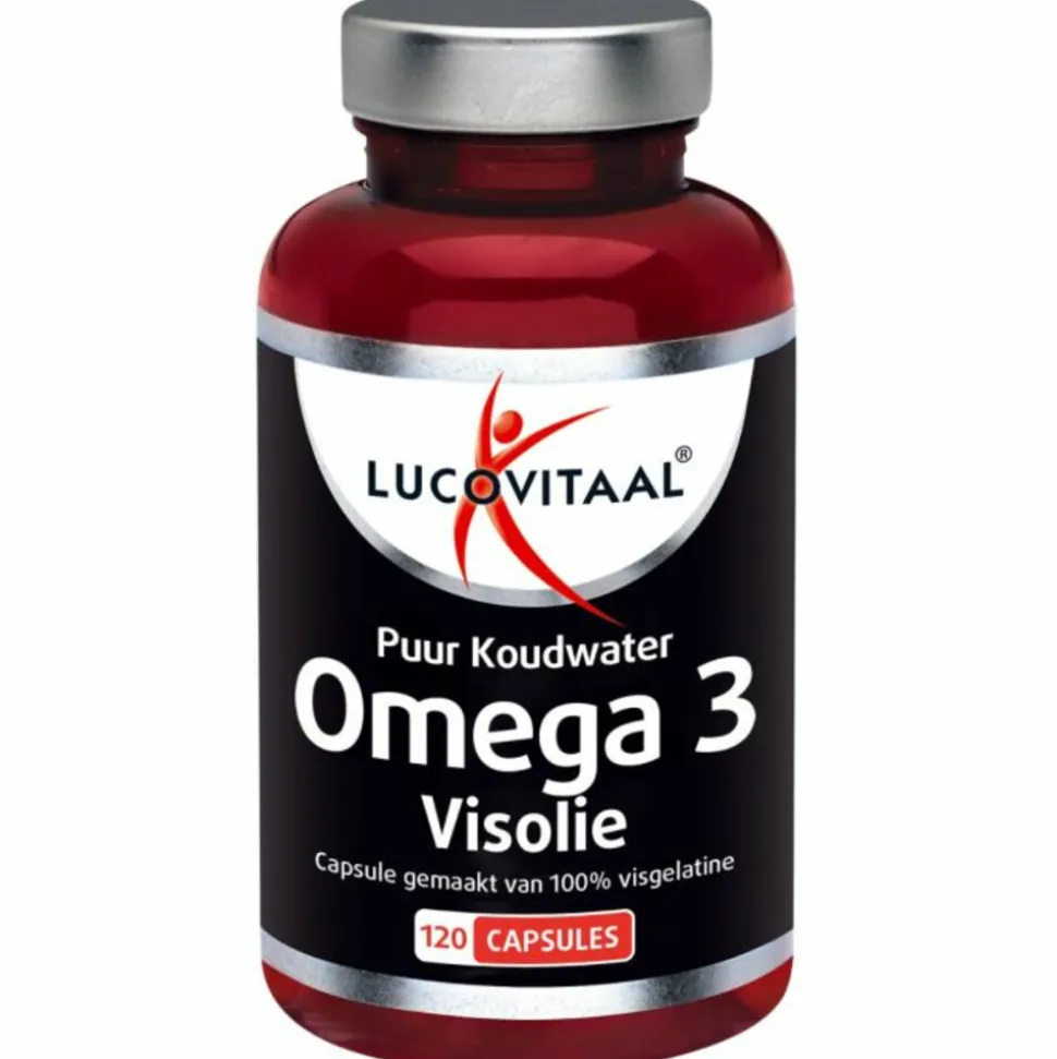 Lucovitaal Visolie Puur Koudwater Omega 3 120 capsules