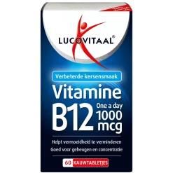 Lucovitaal Vitamine B12 1000mcg 60 kauwtabletten