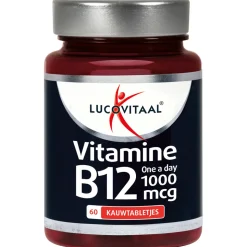 Lucovitaal Vitamine B12 1000mcg 60 kauwtabletten