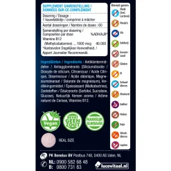 Lucovitaal Vitamine B12 1000mcg 60 kauwtabletten