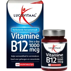 Lucovitaal Vitamine B12 1000mcg 60 kauwtabletten