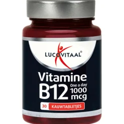Lucovitaal Vitamine B12 1000mcg 30 kauwtabletten